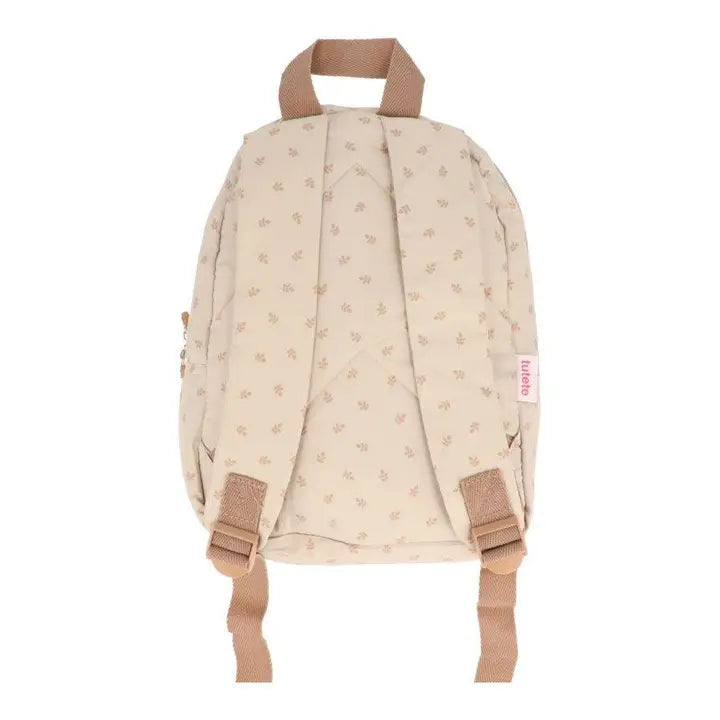 Sac à dos enfant matelassé petite taille Feuilles Sand